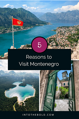 Why visit Montenegro Pinterest image