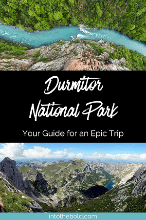 Durmitor National Park Pinterest image