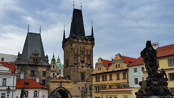 image of Gothic architecture in Prague, one of the more affordable destinations when you're planning a budget for travel in Europe