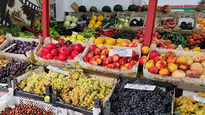 fresh fruit in the balkans picture of open-air market and fresh produce