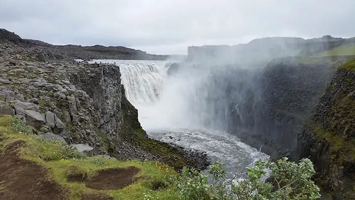  image of Detifoss in Iceland. Counting moments is more important than answering how many countries have you visited?