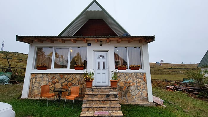 image of a cabin accommodation in Žabljak, Montenegro