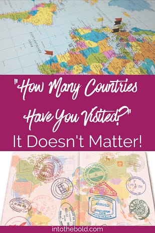 how many countries have you visited pinterest image