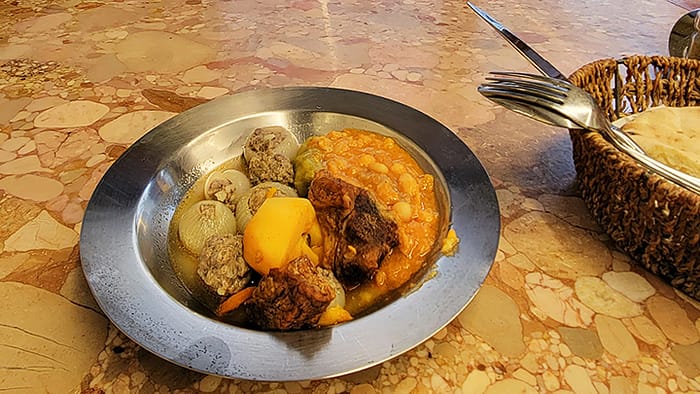 image of a dish full of traditional Bosnian food