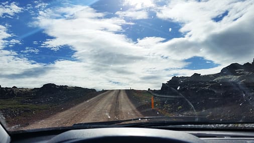 sky road view on the sky road